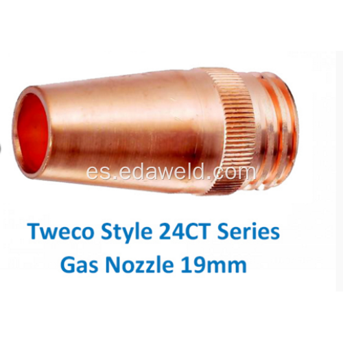 Boquilla de gas Tweco 5 # 24CT75